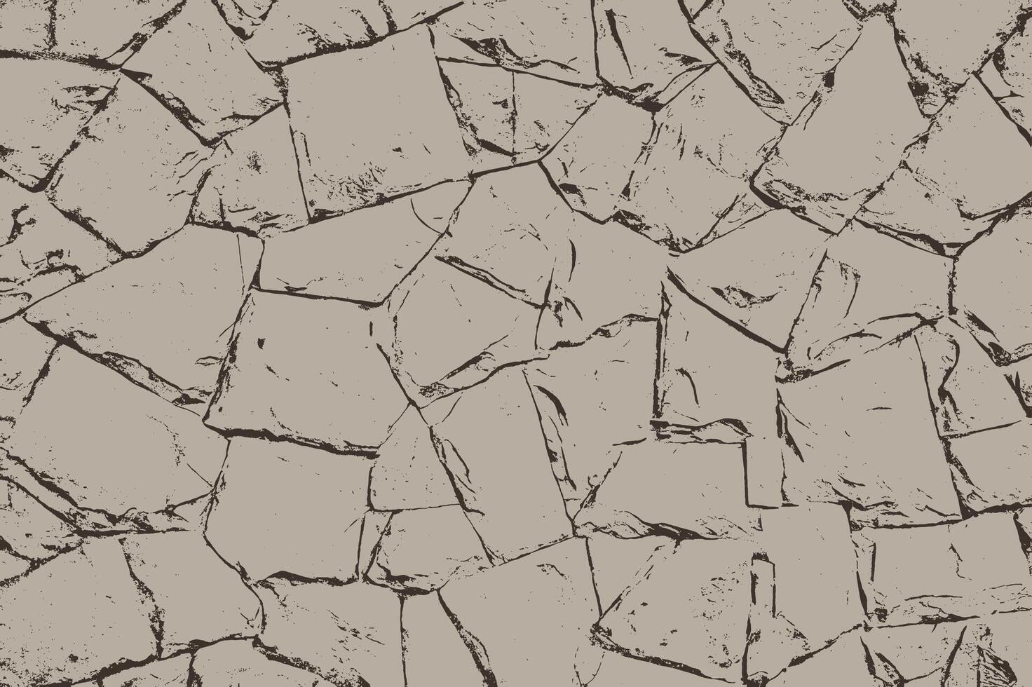 Textured pattern featuring a weathered stone wall texture vector