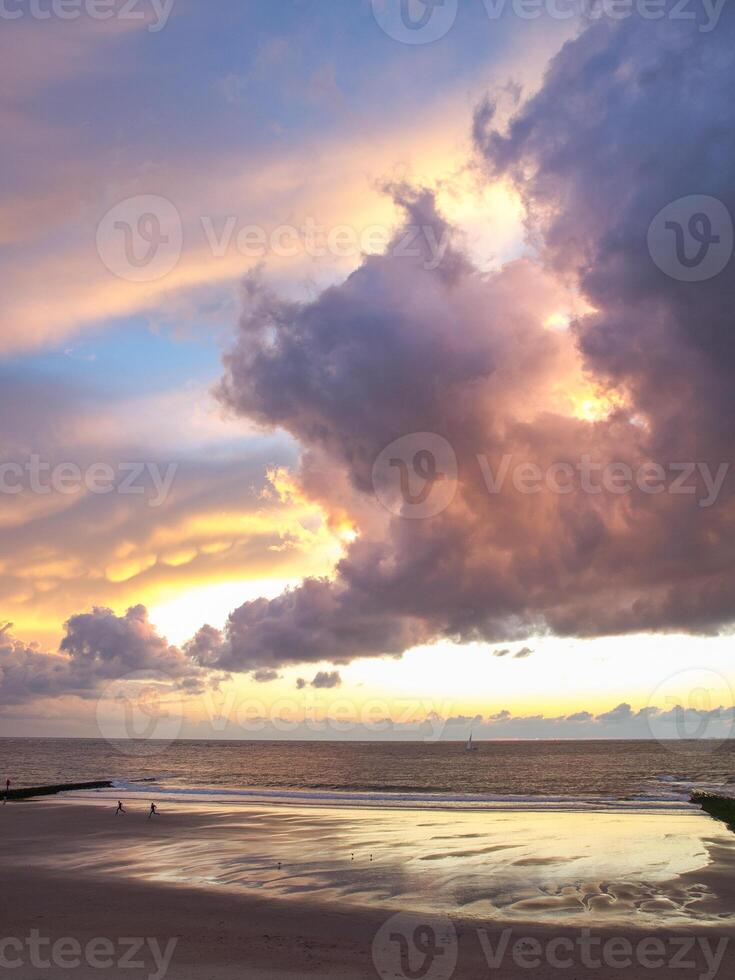 the island of Norderney in the north sea photo