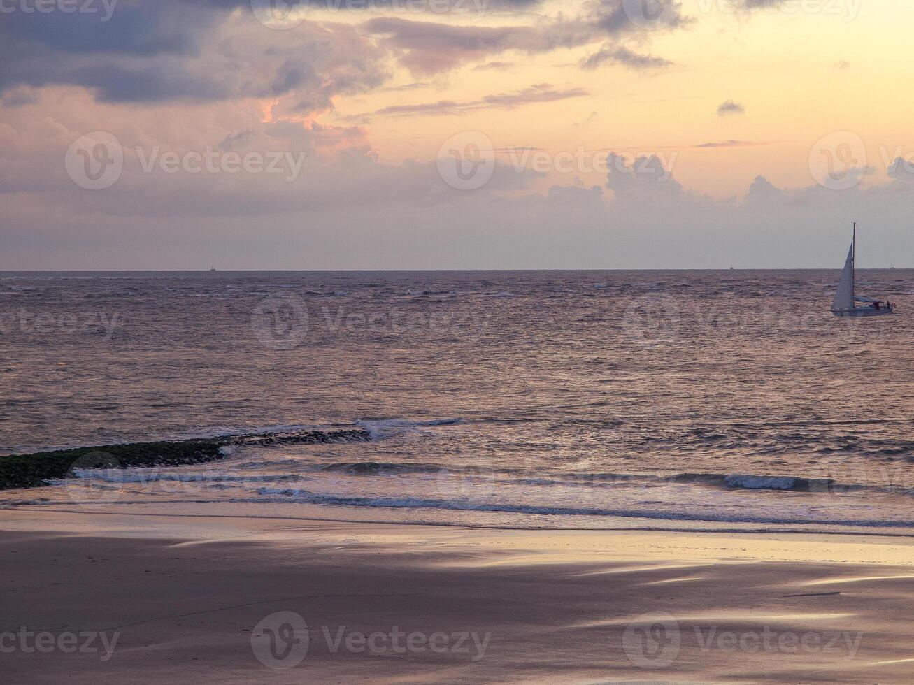 the island of Norderney in the north sea photo