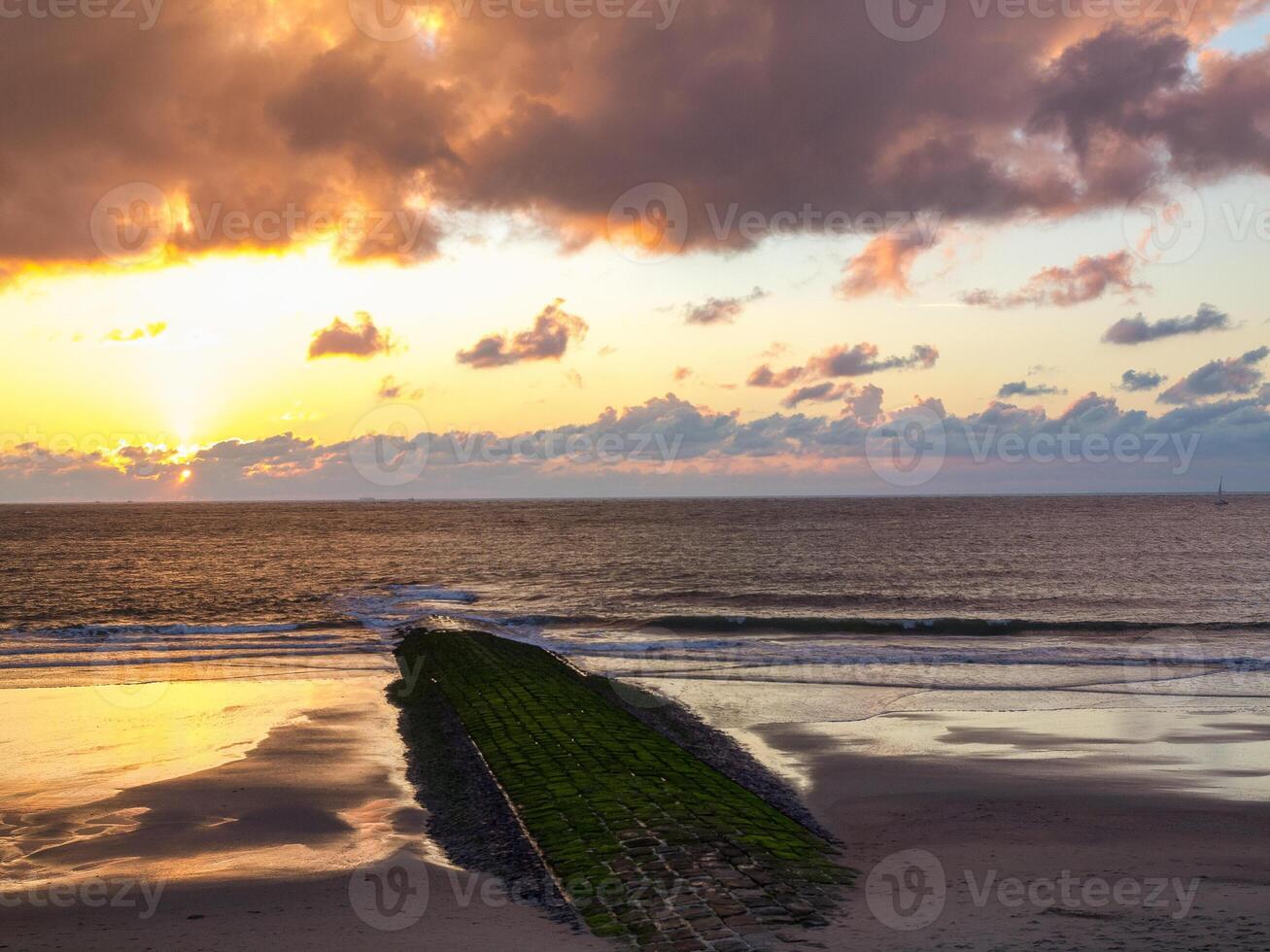 the island of Norderney in the north sea photo