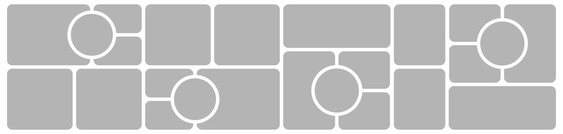 banner Photoframe mockup vector