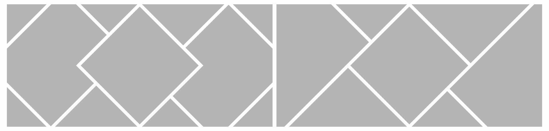 template Moodboard grid Retro gallery vector