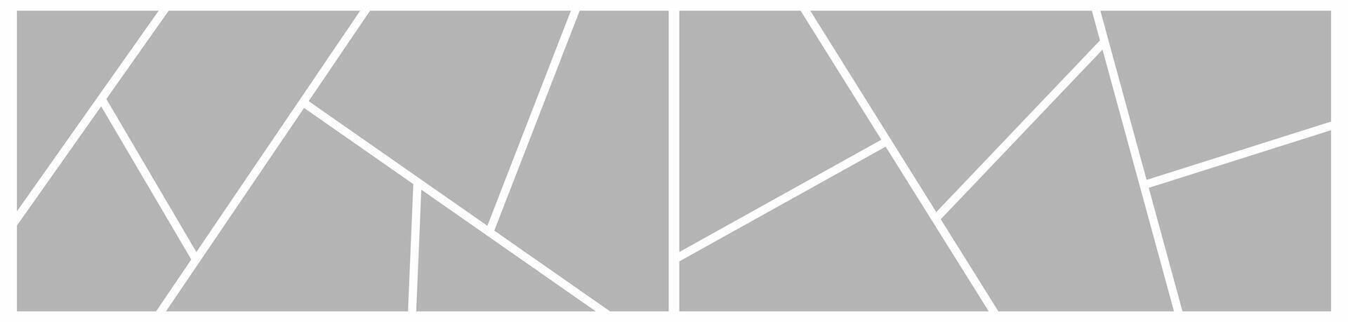 photo collage frame with a picture vector