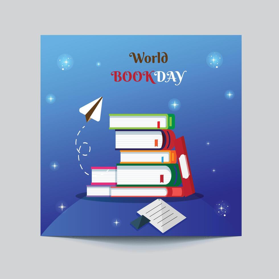 World Book Day vector