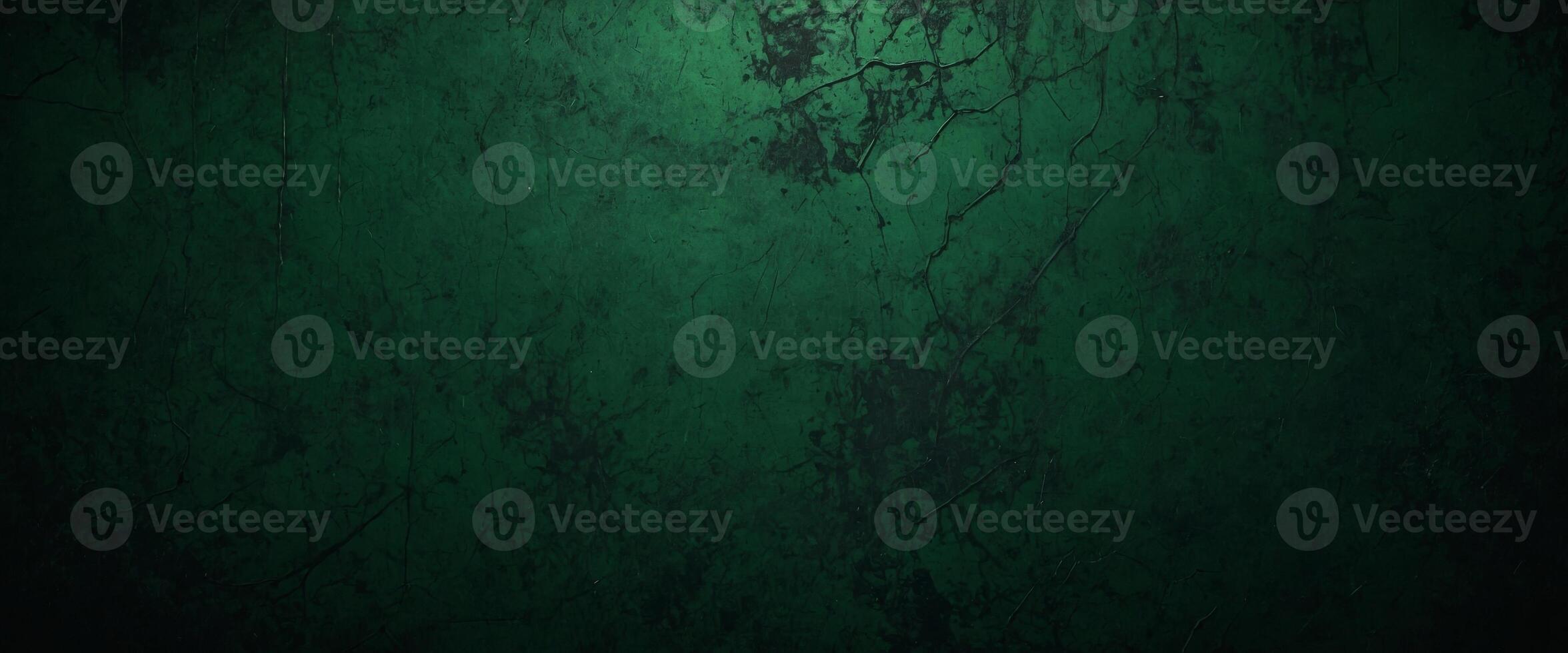 An abstract dark green grunge background offers a textured, edgy background for various designs. photo