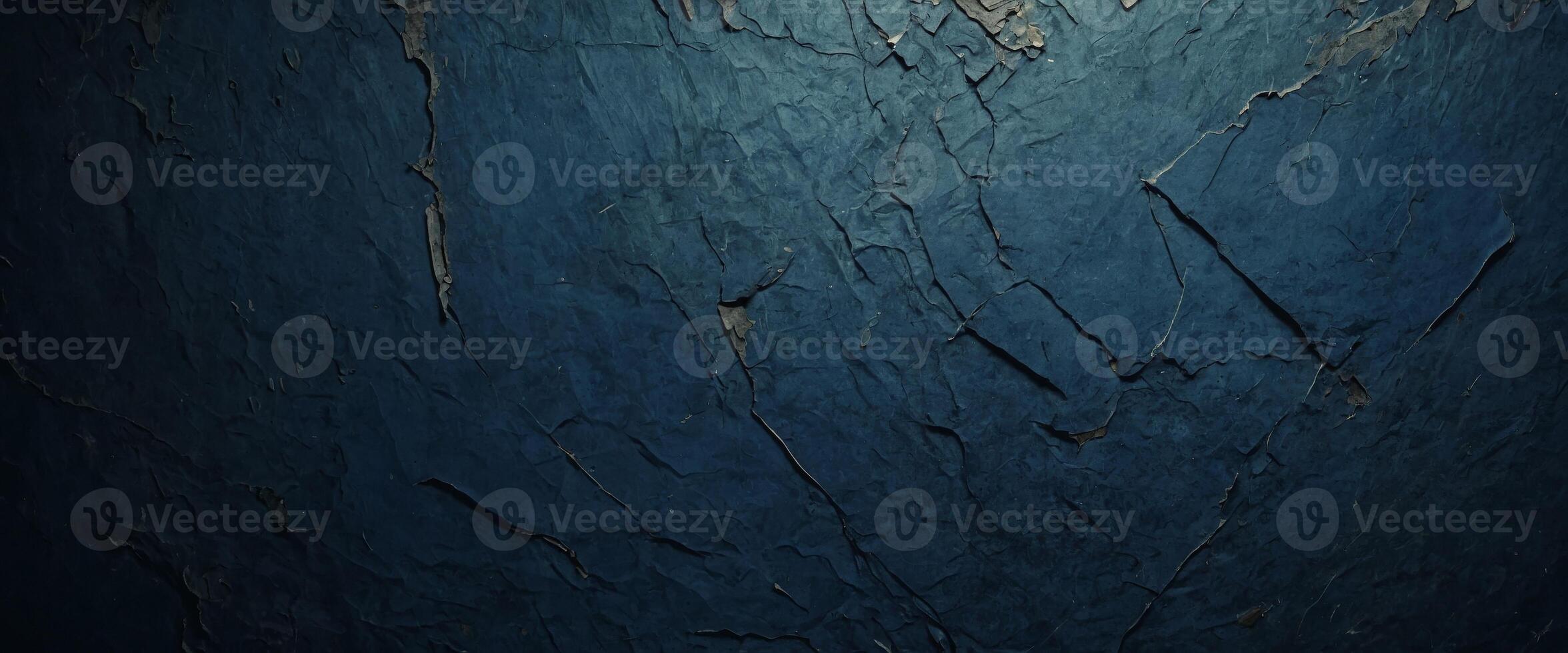 Blue grungy distressed canvas background. photo