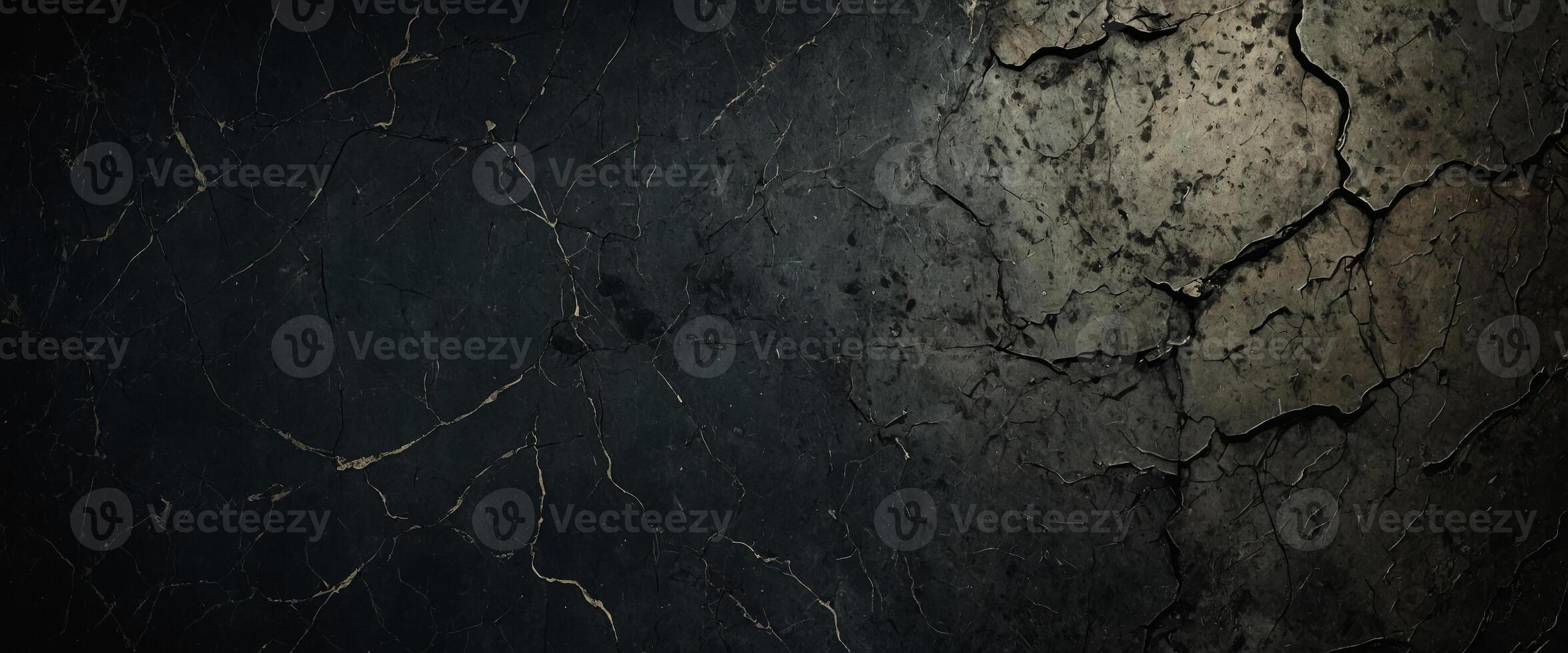 Old washed grunge mottled texture High-contrast mottled and scratched background Dirty backdrop with black scuffed edges and old faded antique design. photo