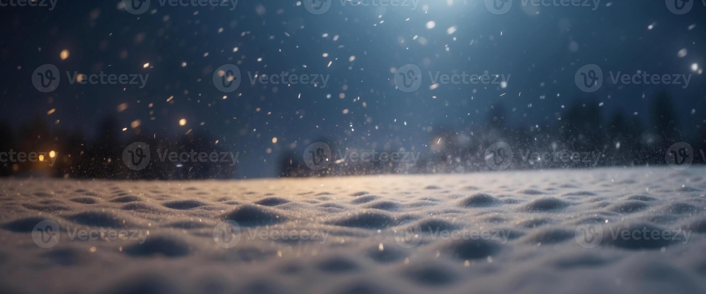 The original background image in the form of a light blizzard, snowfall. photo
