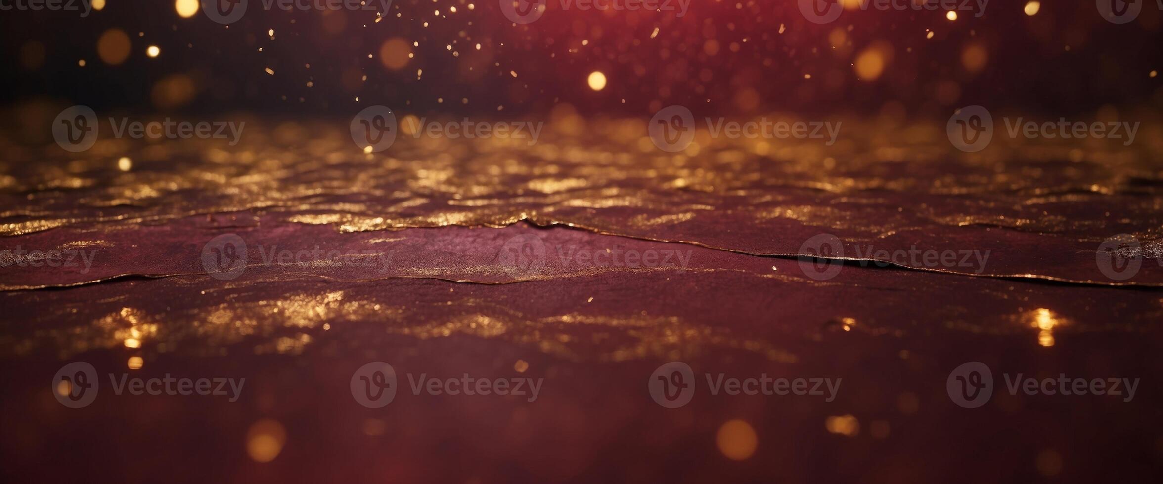 The texture of the old paper vinous and golden background Original beautiful vinous with a gold background in the grunge style vintage background with golden sparks. photo