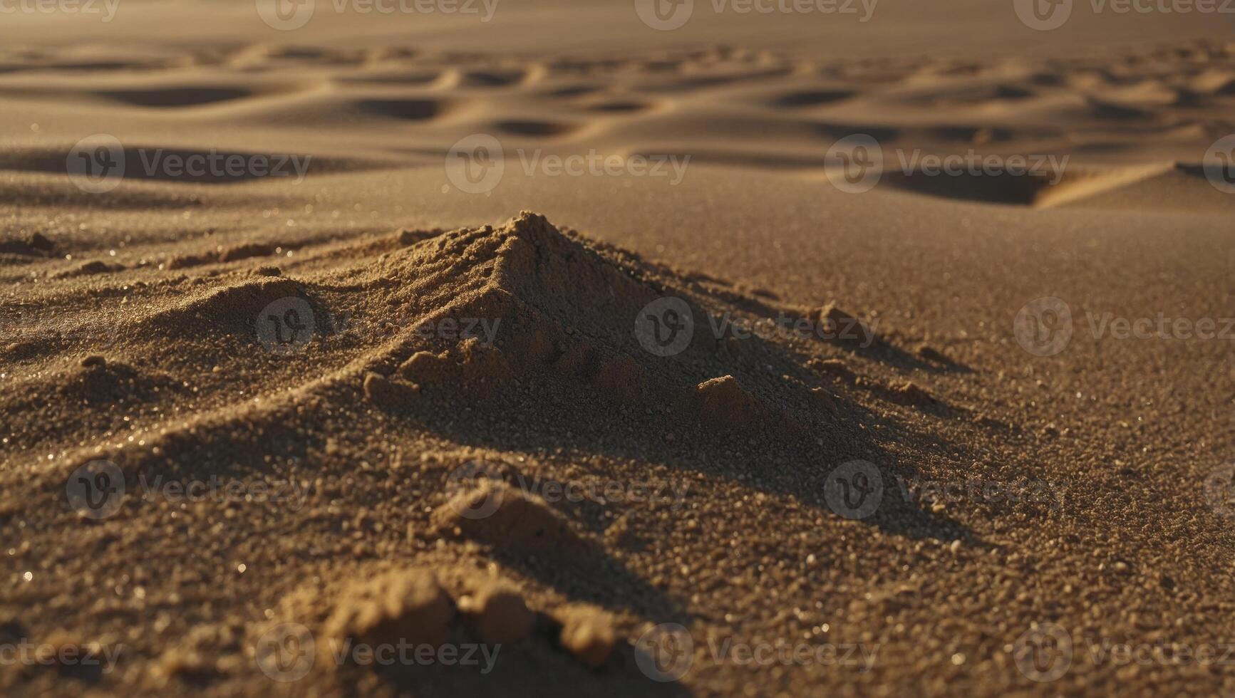 The texture of sand in the desert as a natural background. photo