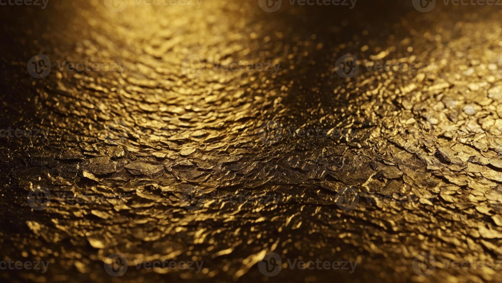 Gold background or texture and gradients shadow. photo