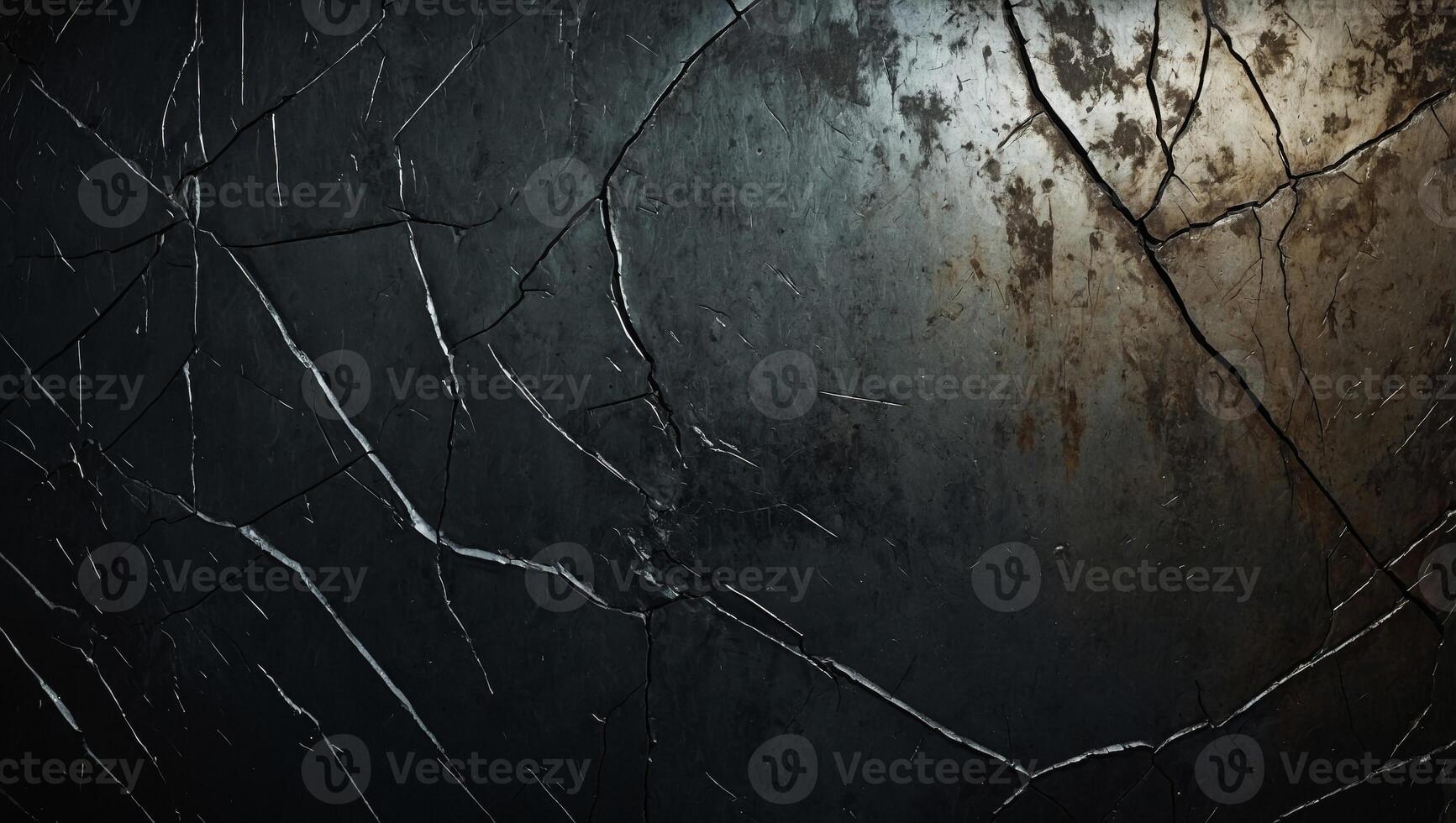 Grunge metal background or texture with scratches and cracks. photo