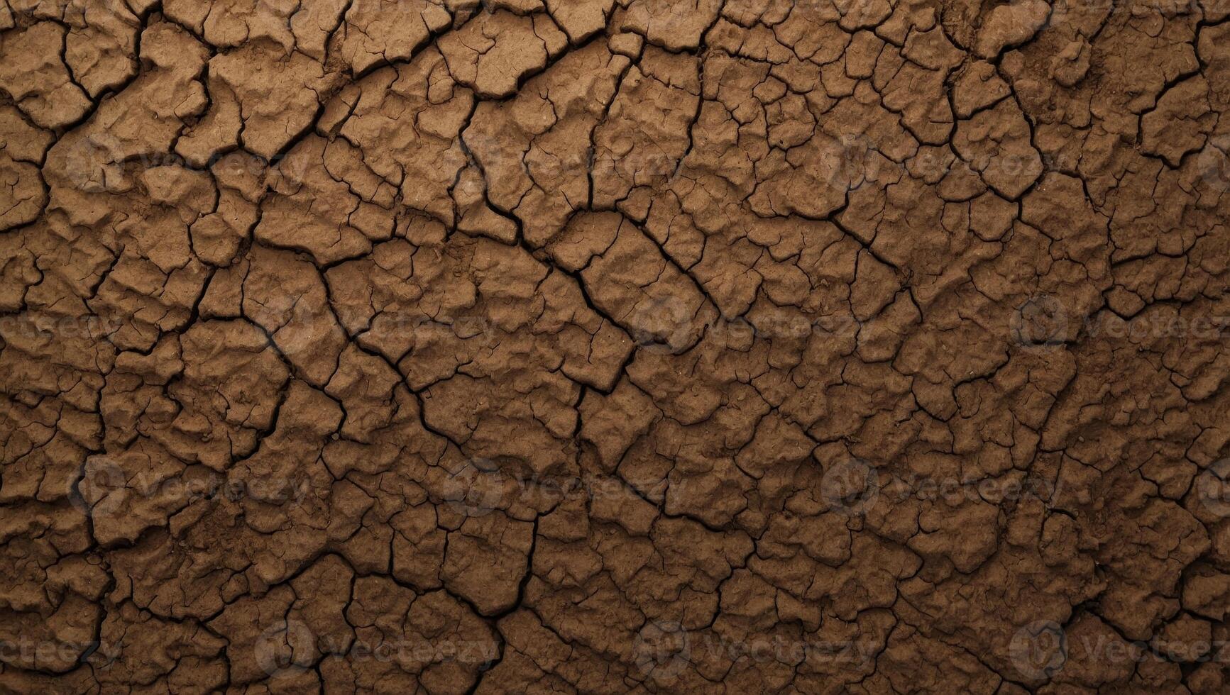Sandy dry brown texture background top view. photo