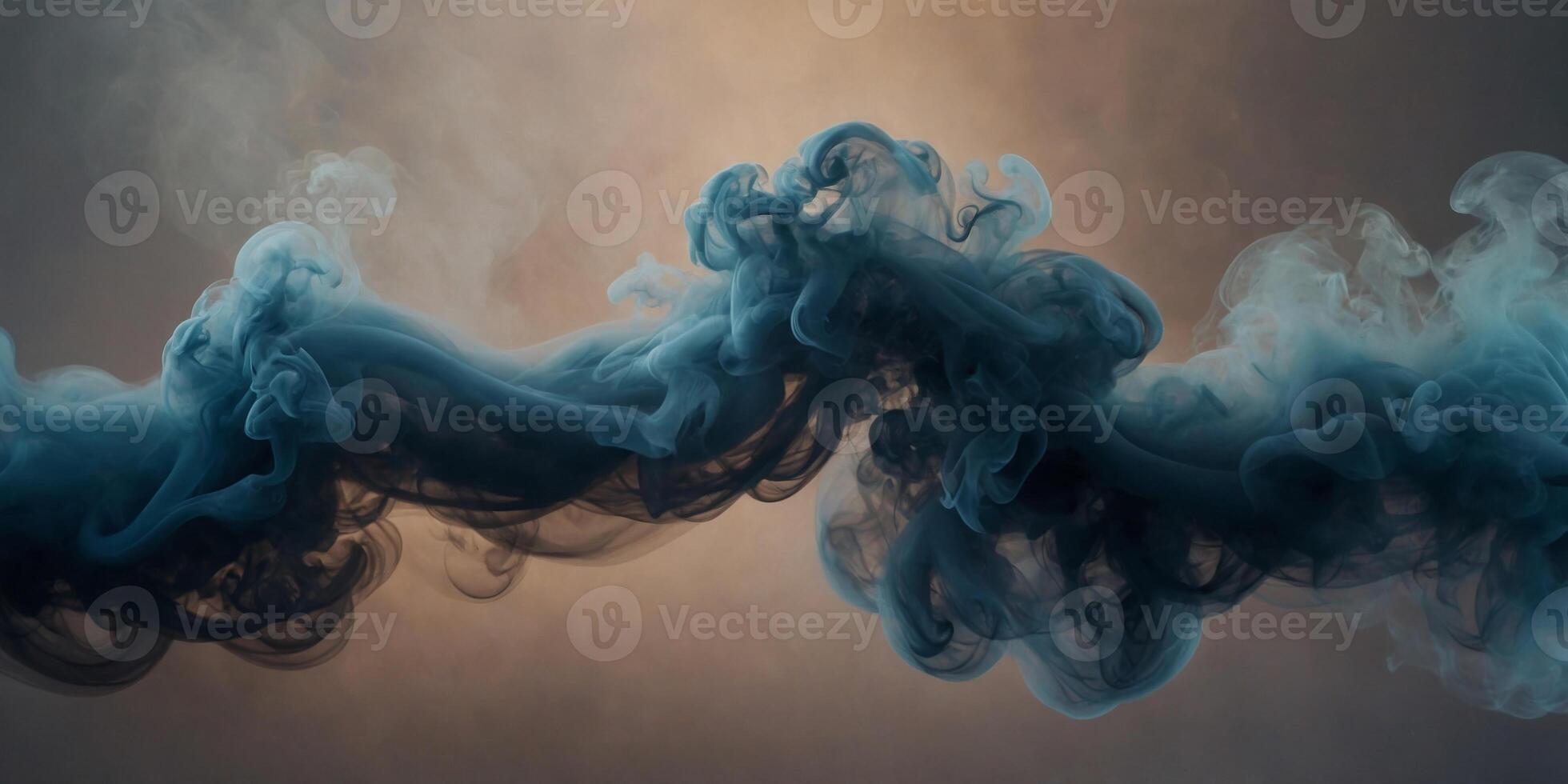 The smoke seems to come alive morphing into different shapes and colors with each passing second. photo