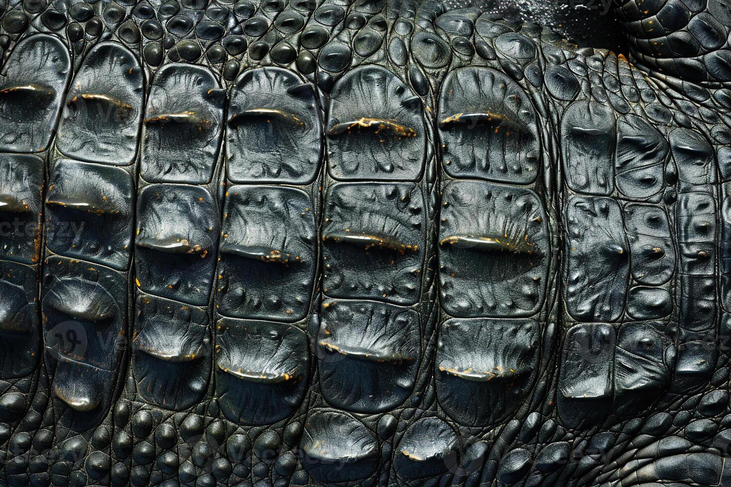 Beautiful texture crocodile skin for design natural abstract background photo