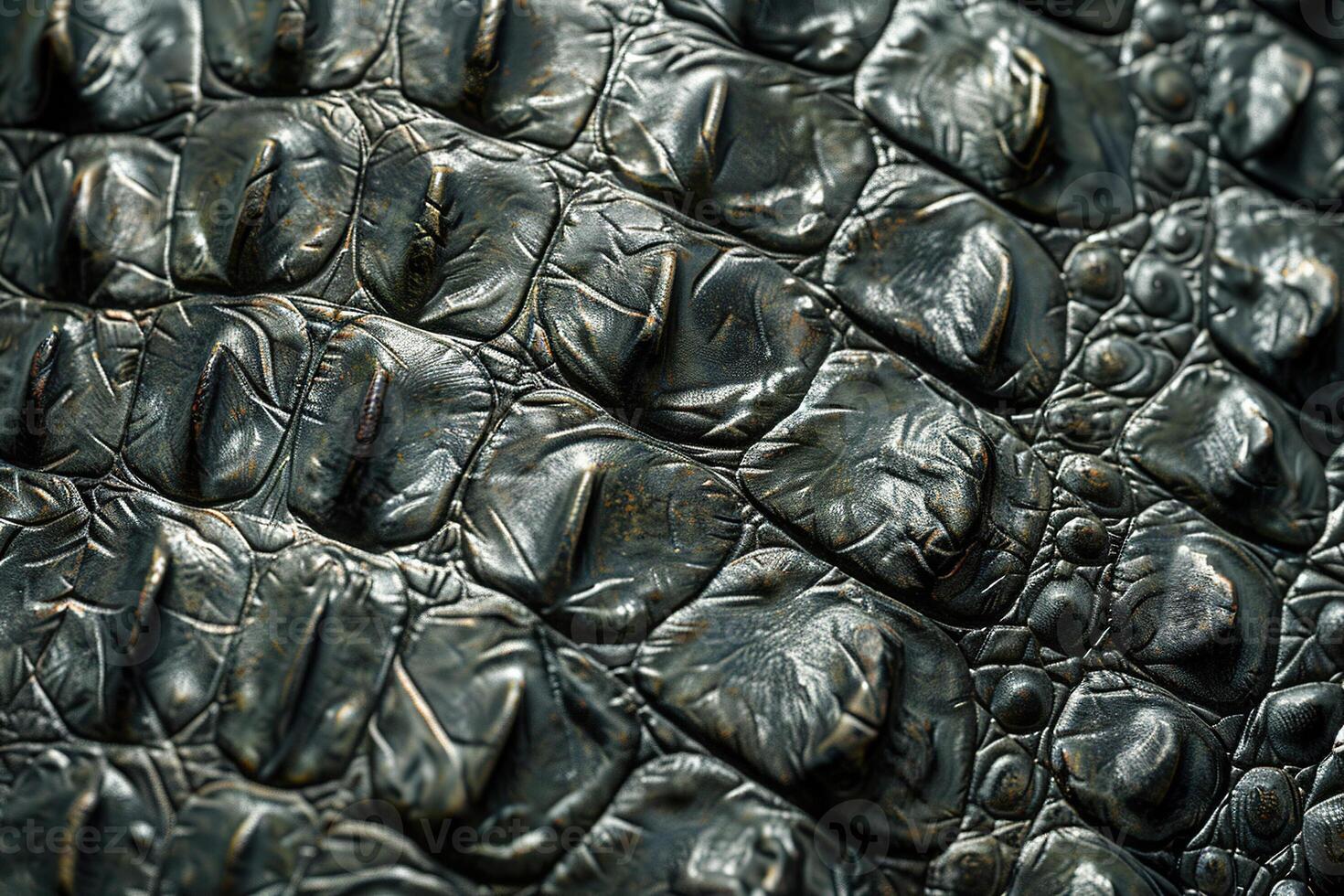 Beautiful texture crocodile skin for design natural abstract background photo