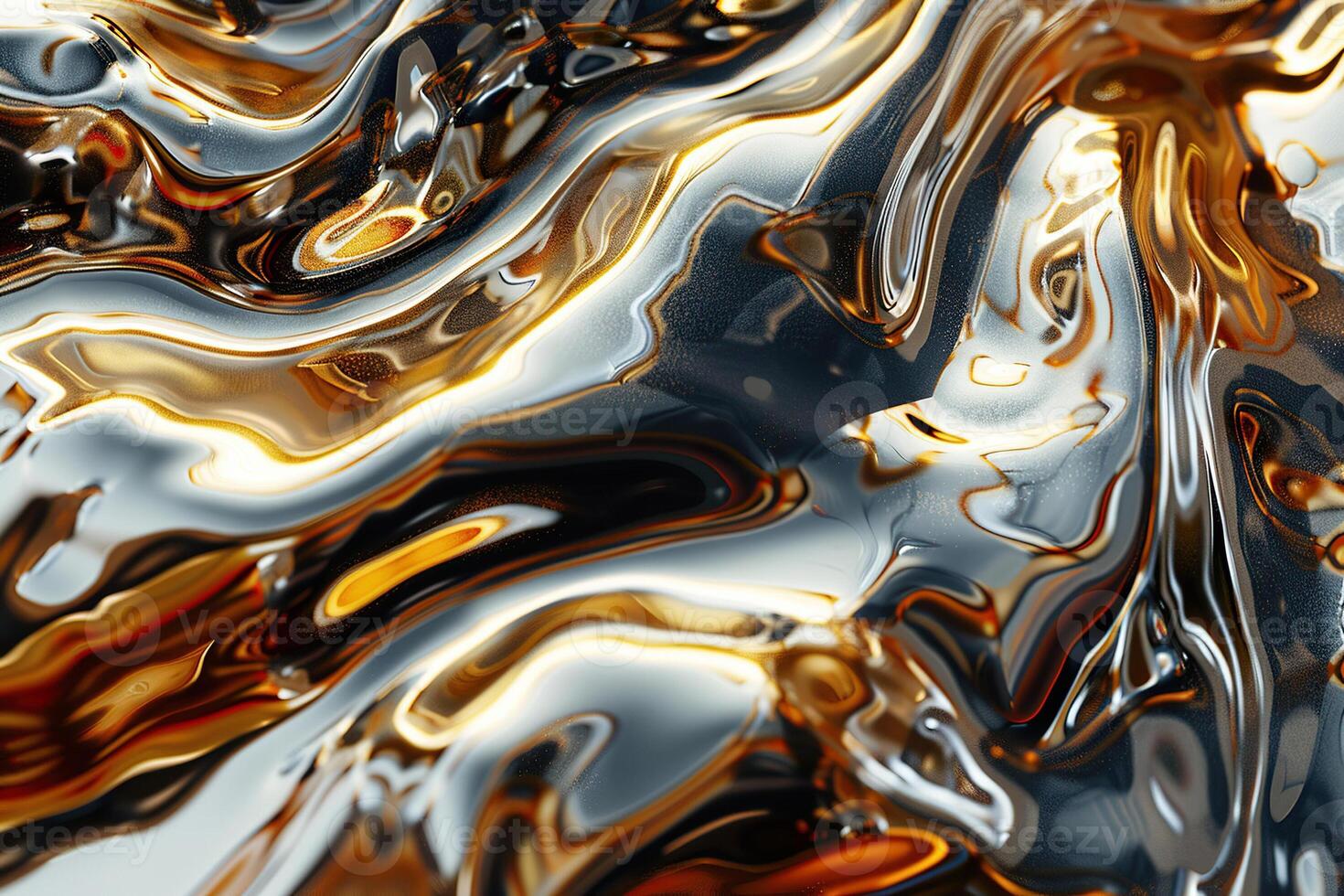 Beautiful texture liquid soft metal, design natural abstract background photo