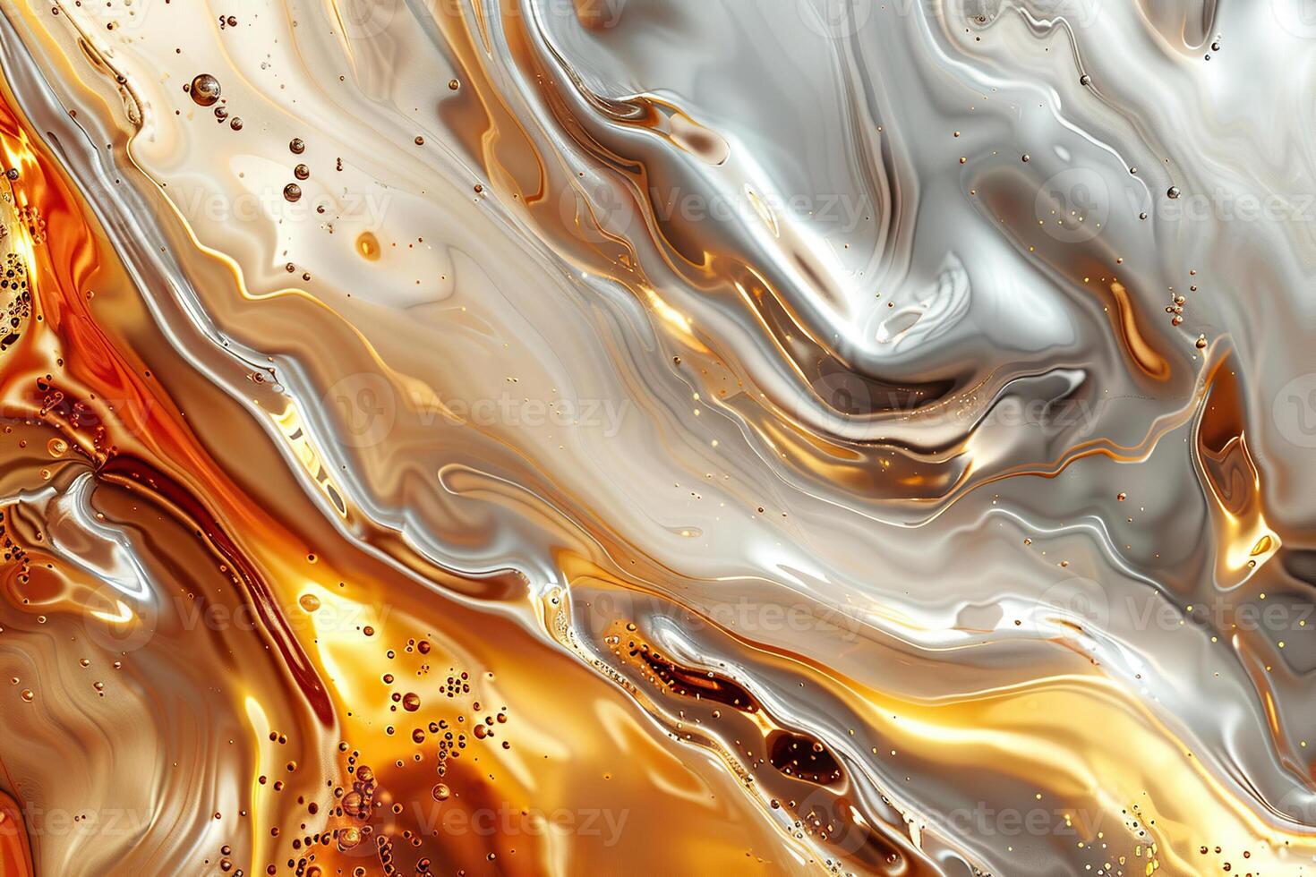 Beautiful texture liquid soft metal, design natural abstract background photo
