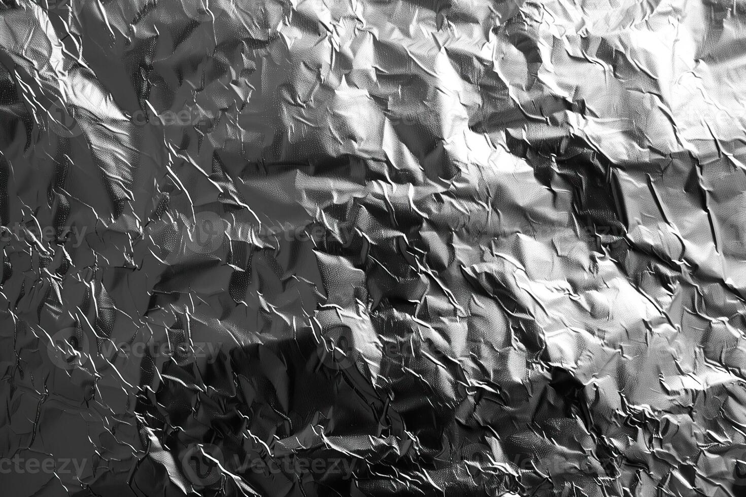 Beautiful texture metal creasy foil, design natural abstract background photo