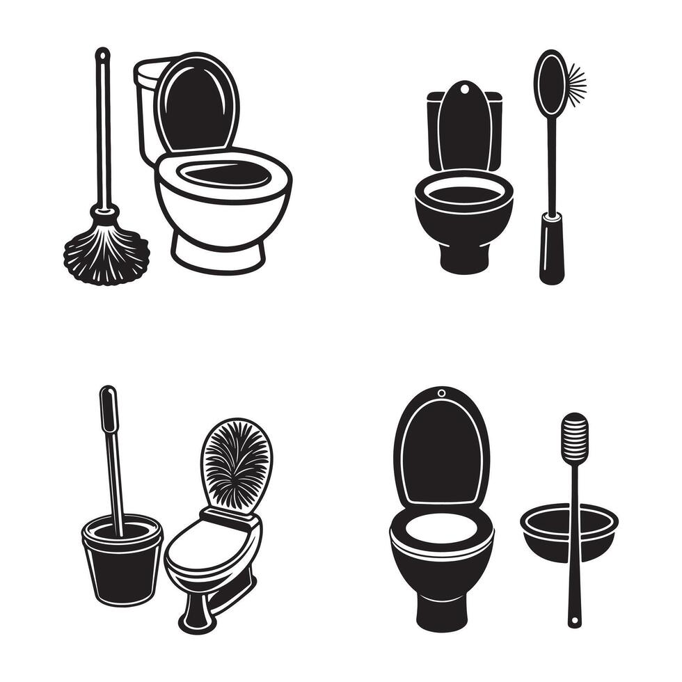 Clean and simple toilet symbol for toilet day vector