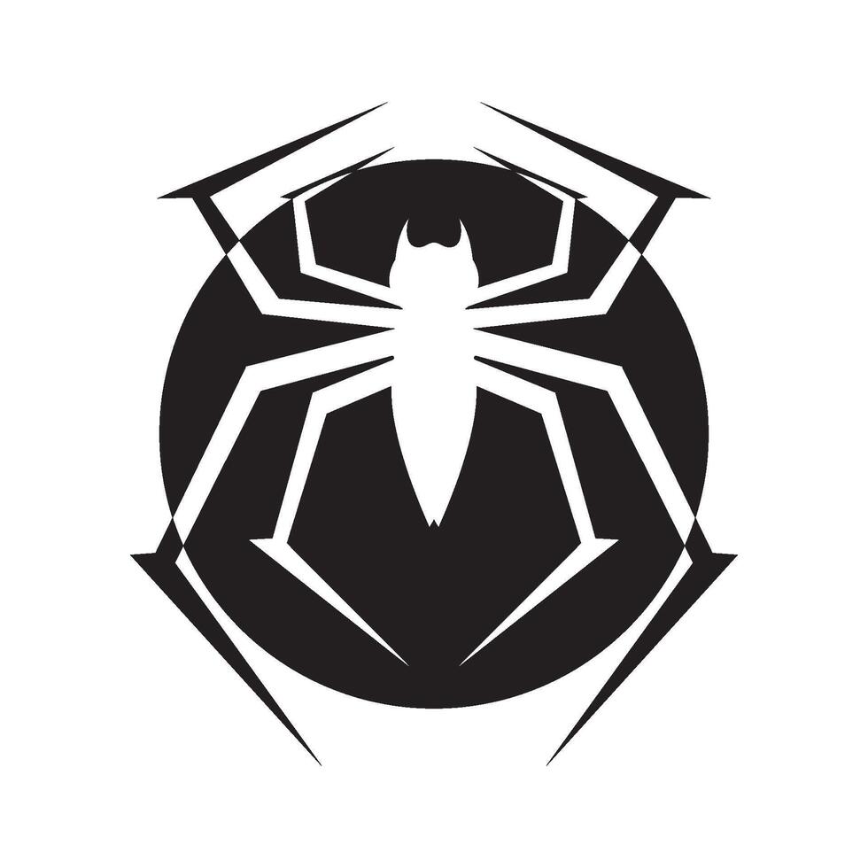 Spider logo images illustration vector