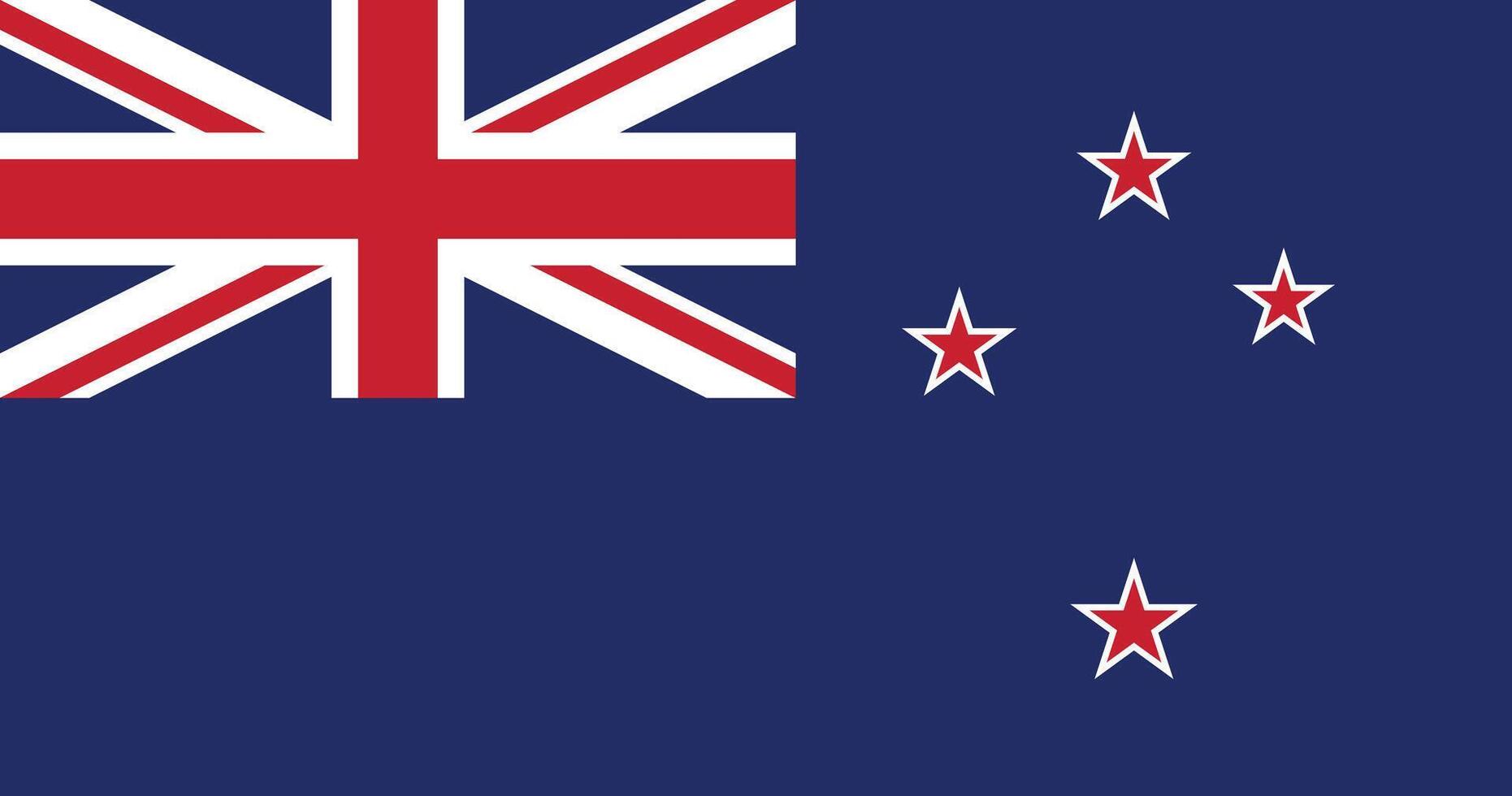 New Zealand Flag Illustration vector
