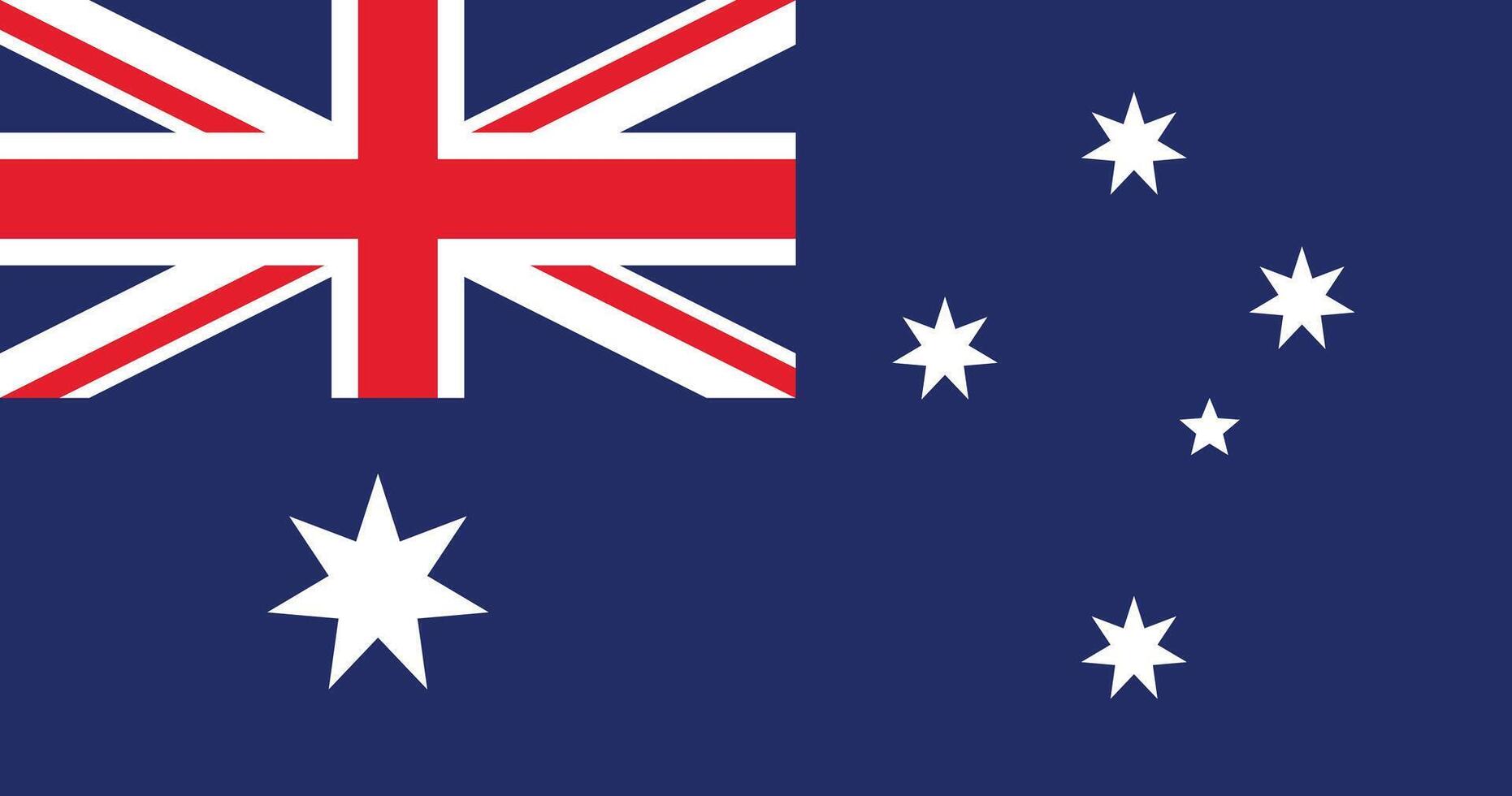 Australia Flag Illustration vector