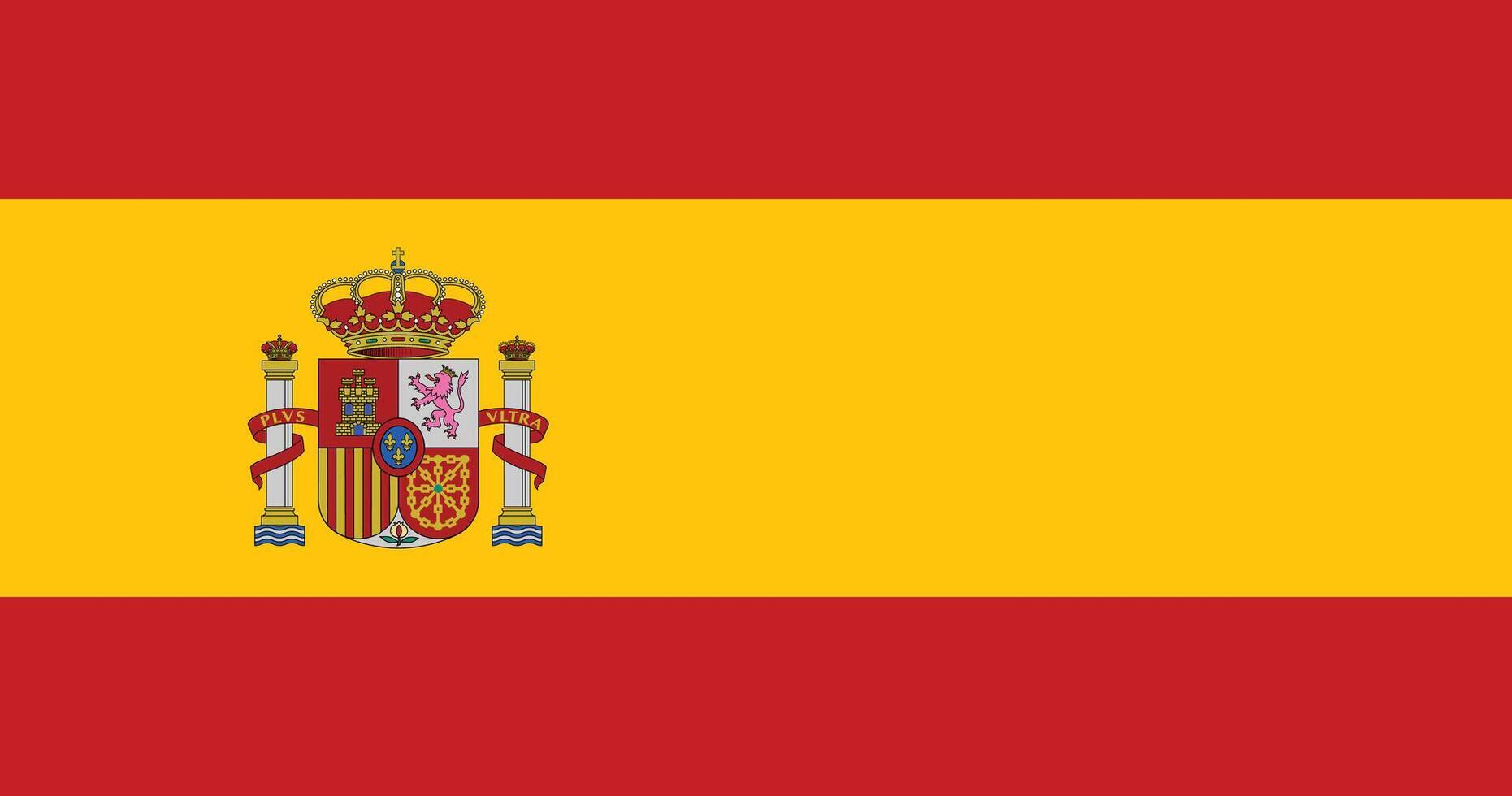 Spain Flag Illustration vector