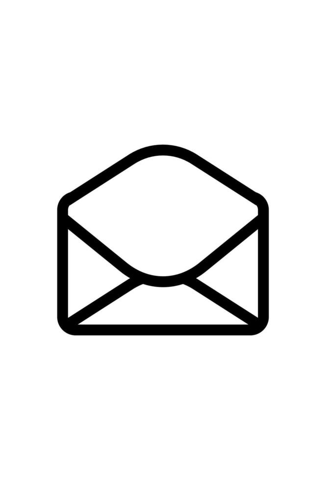 simple message symbol icon for design vector