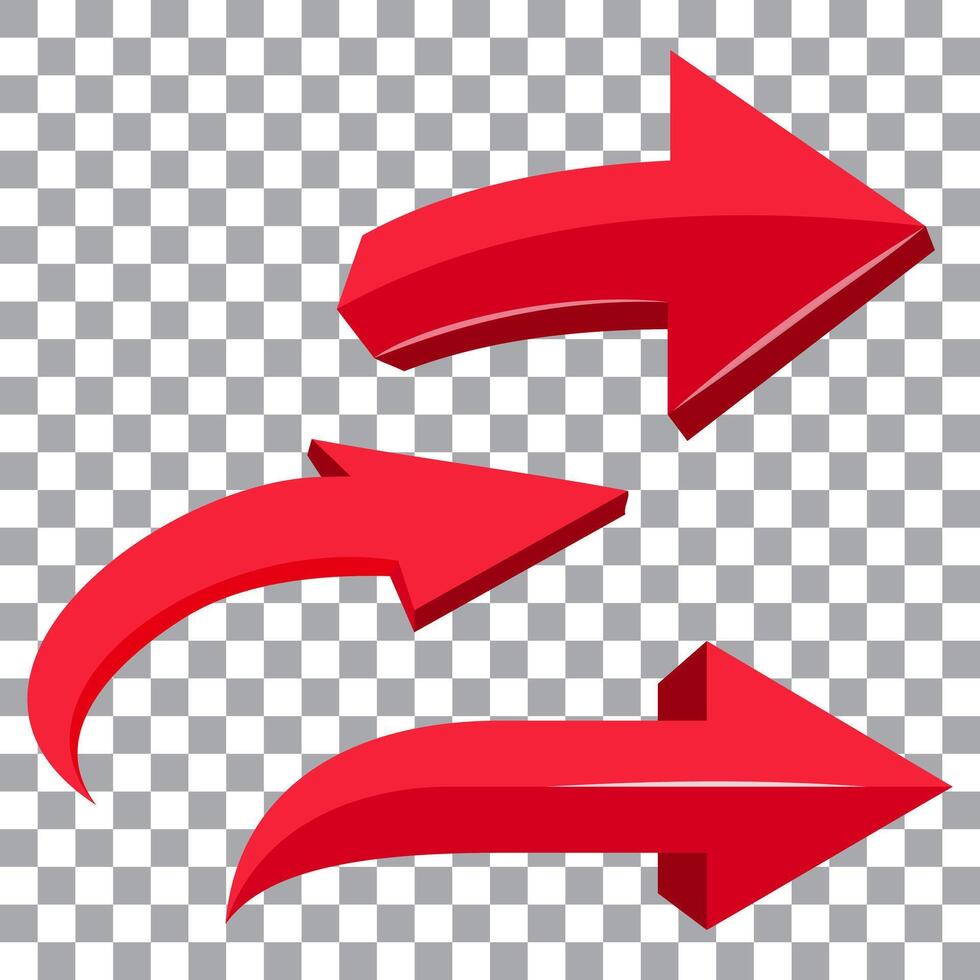 graphic arrow for decorate vector