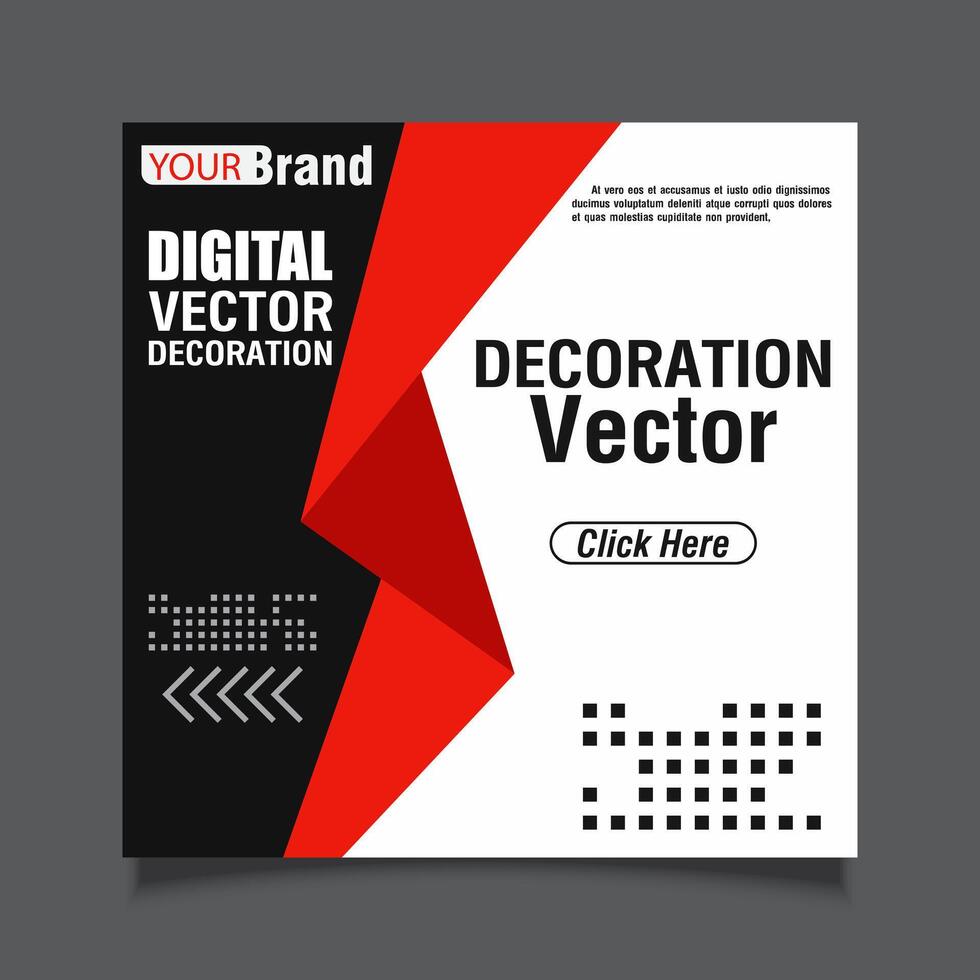 Digital marketing Media design Cover photo Template Digital marketing agency web banner, business marketing, media cover design vector