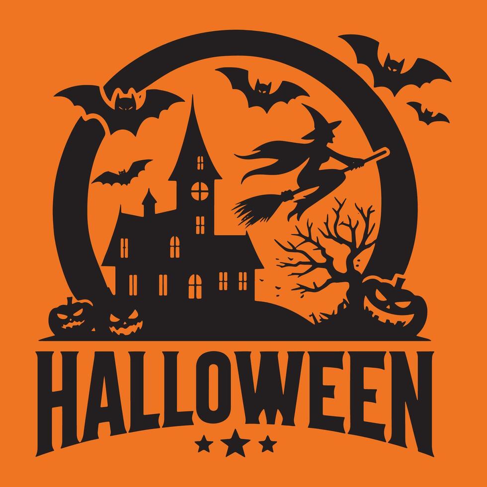 Halloween social media post vector