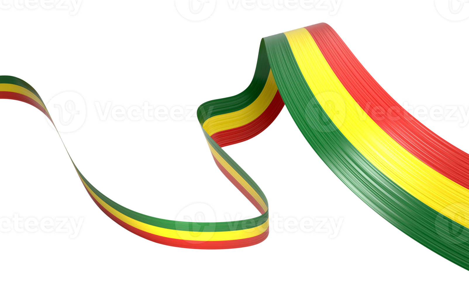 3d Flag Of Bolivia 3d Shiny Waving Bolivia Ribbon Flag 3d Illustration png