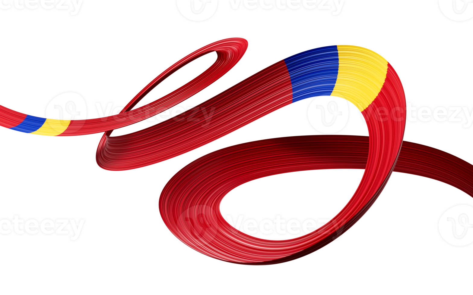 3d Flag Of Moldova 3d Wavy Shiny Moldova Ribbon 3d Illustration png