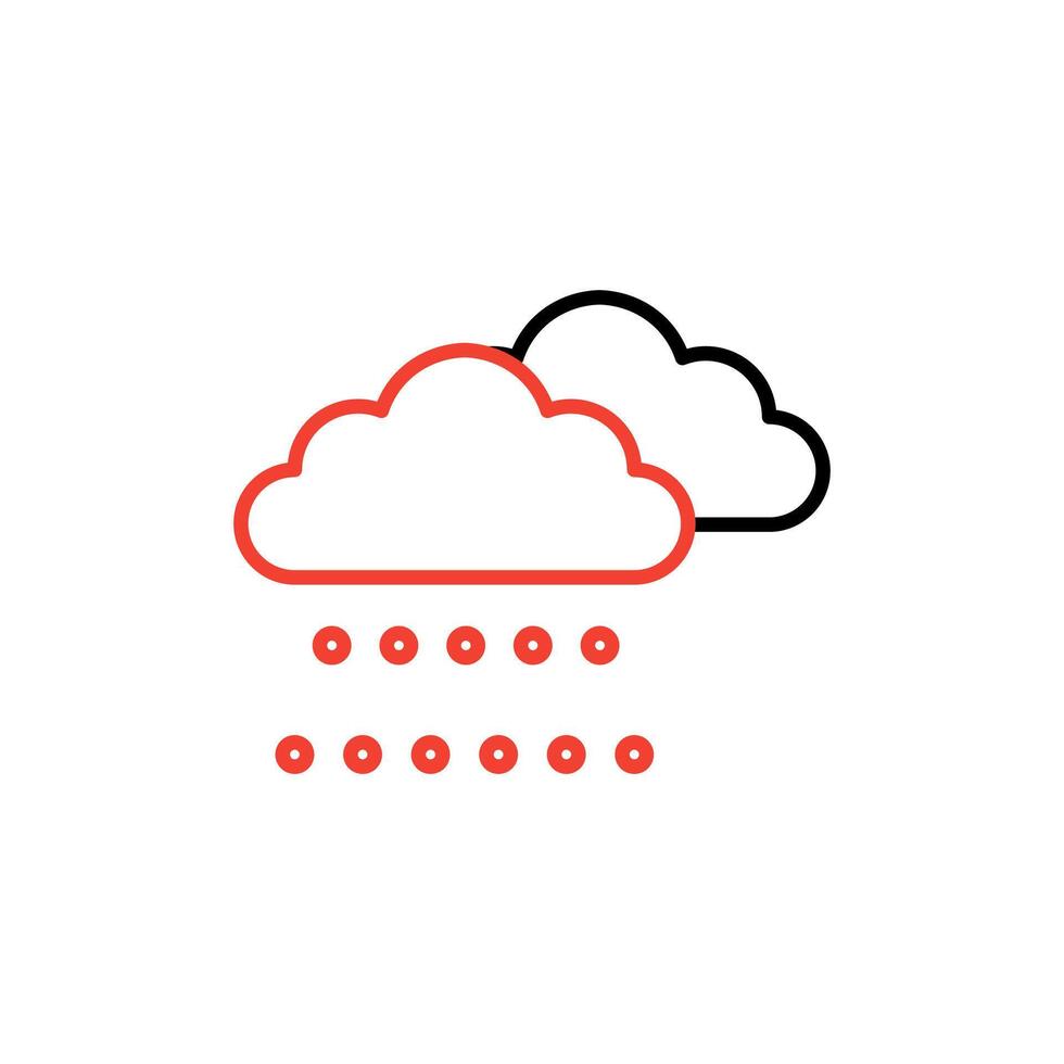 snowfall icon, can be edited icon.Perfect for web and app interfaces, presentations, infographics, etc vector