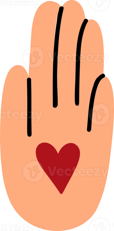 A magical mystical hand png