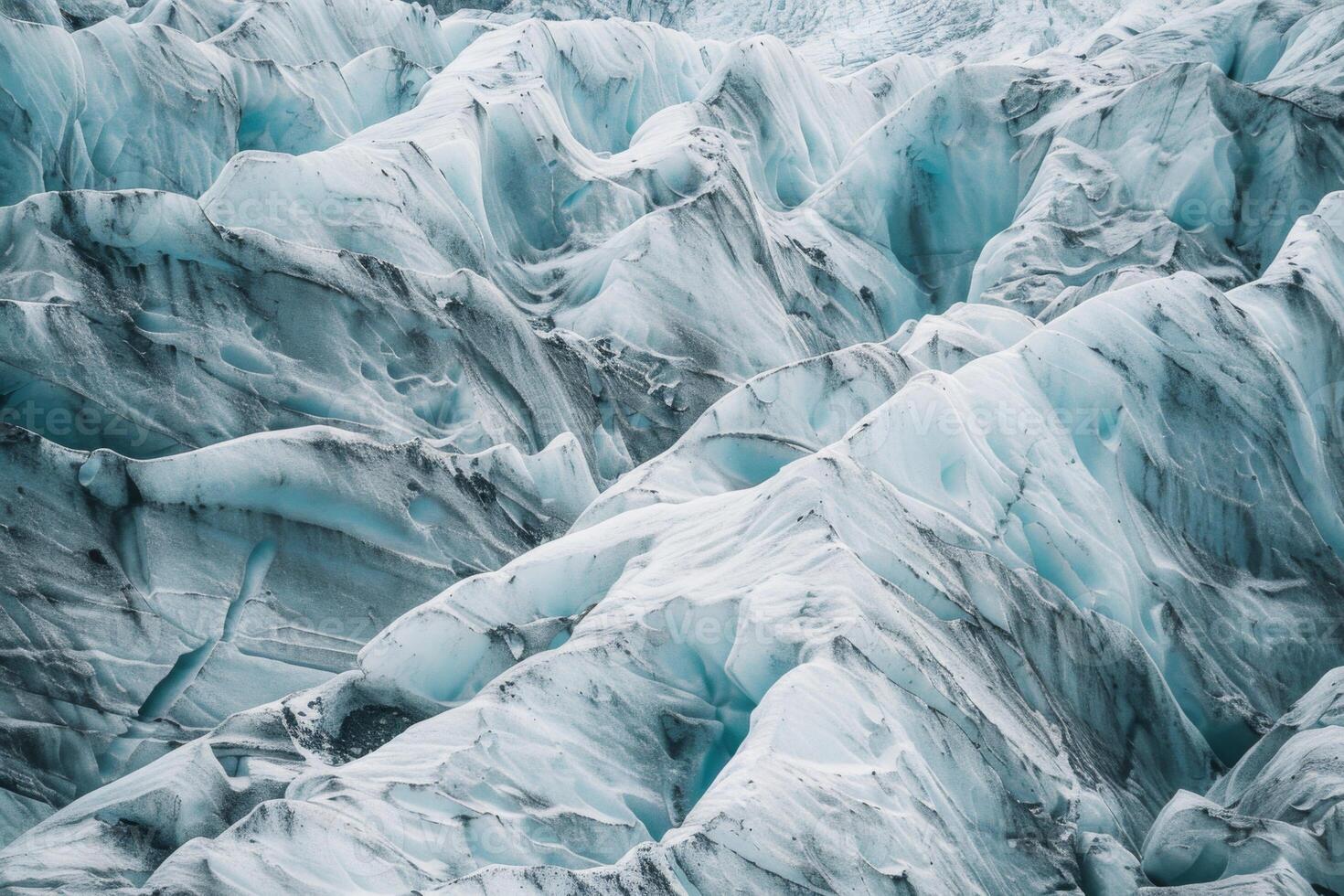 Majestic Snow-Covered Mountain Range photo