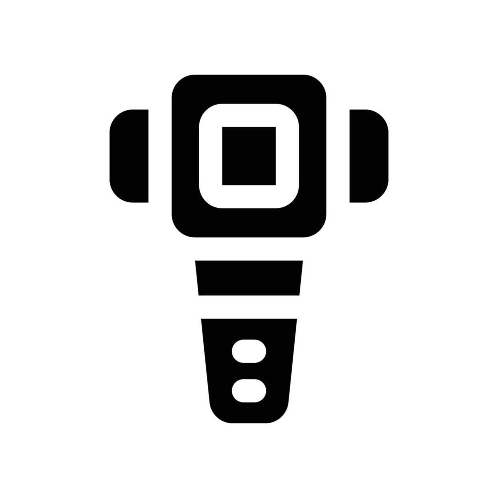scanner icon. glyph icon for your website, mobile, presentation, and logo design. vector