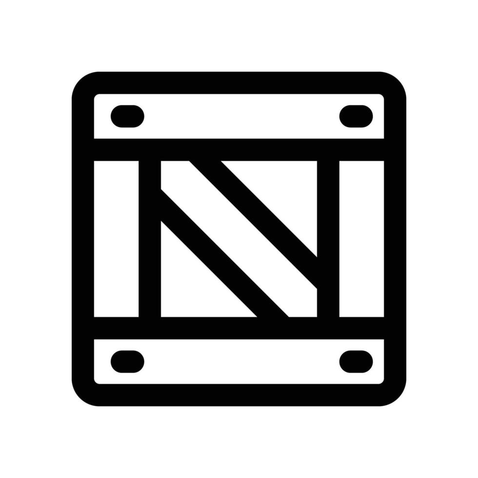 box icon. line icon for your website, mobile, presentation, and logo design. vector