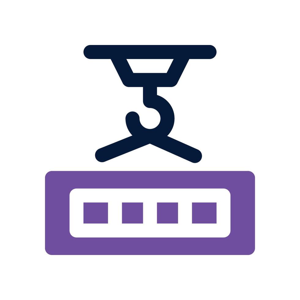 container icon. dual tone icon for your website, mobile, presentation, and logo design. vector
