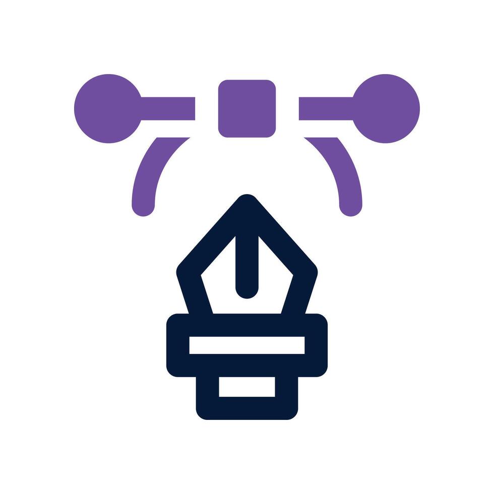 icon. dual tone icon for your website, mobile, presentation, and logo design. vector