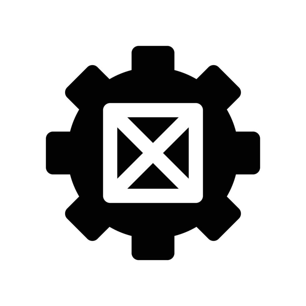 operational icon. glyph icon for your website, mobile, presentation, and logo design. vector