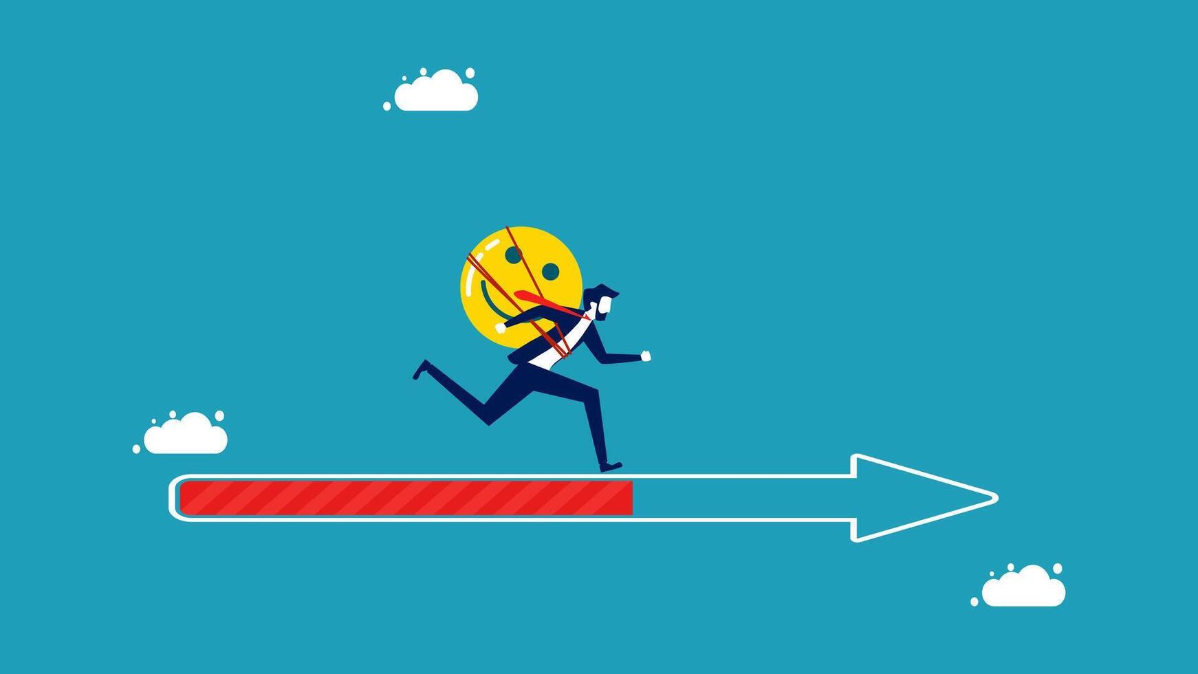 progress loading emotion vector