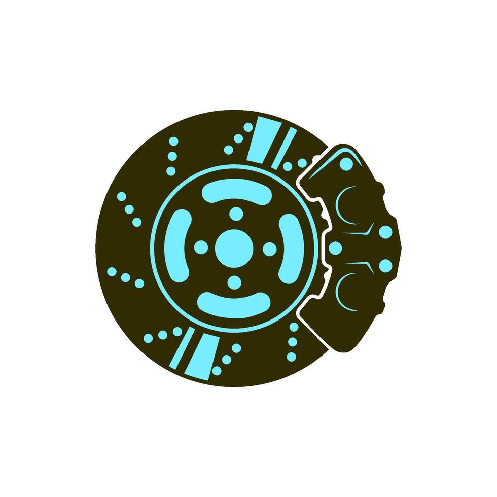 brake disc icon, vectors illustration,symbol design