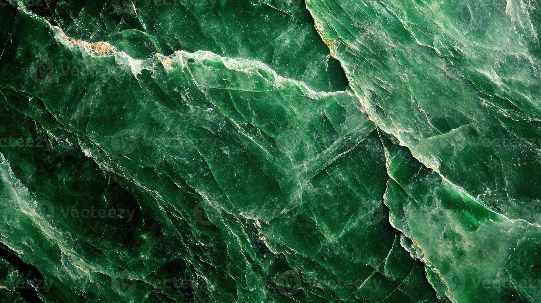 Jade gemstone showcasing deep green tones and polished clarity. photo