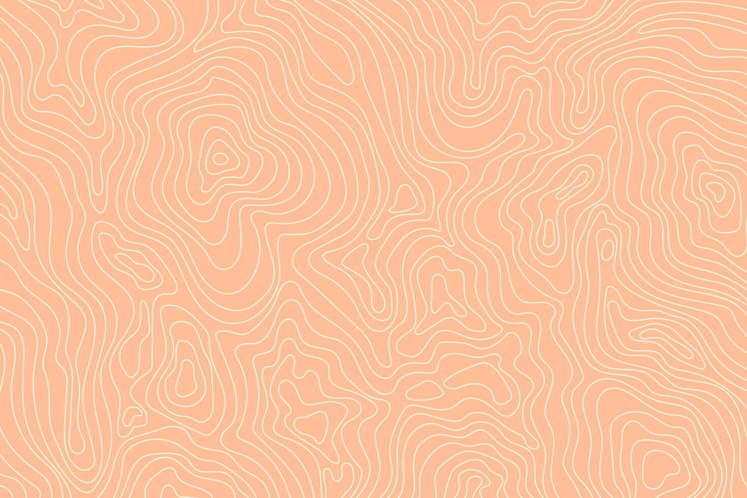 Abstract topographic map background. Peach topographic mountain terrain background vector
