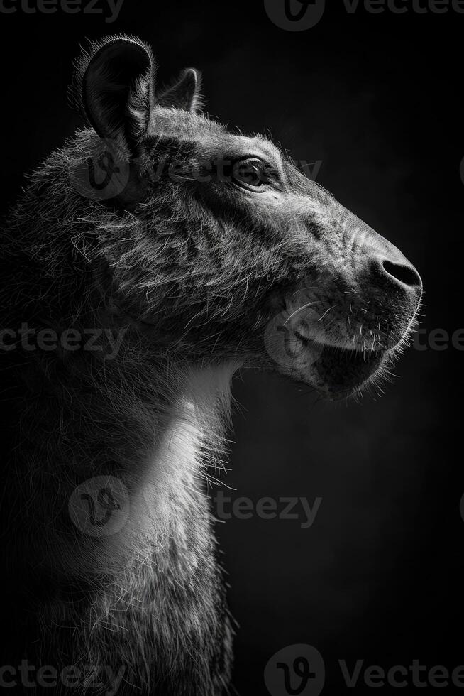 portrait studio photograph of hyracotherium photo