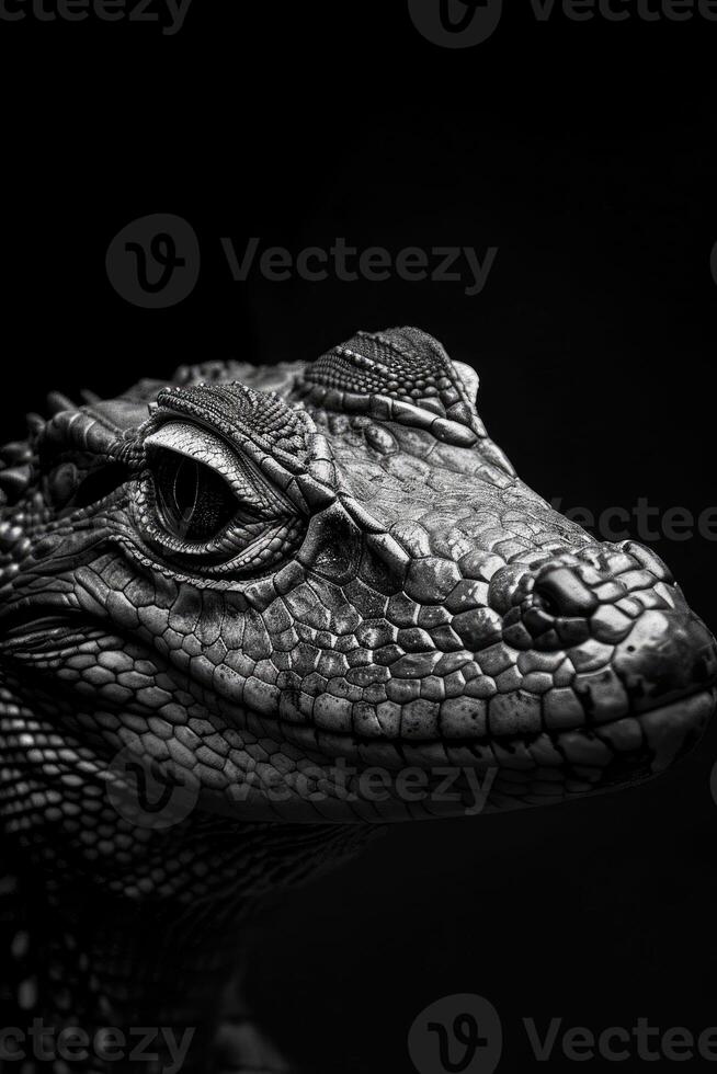 portrait studio photograph of trachodon photo