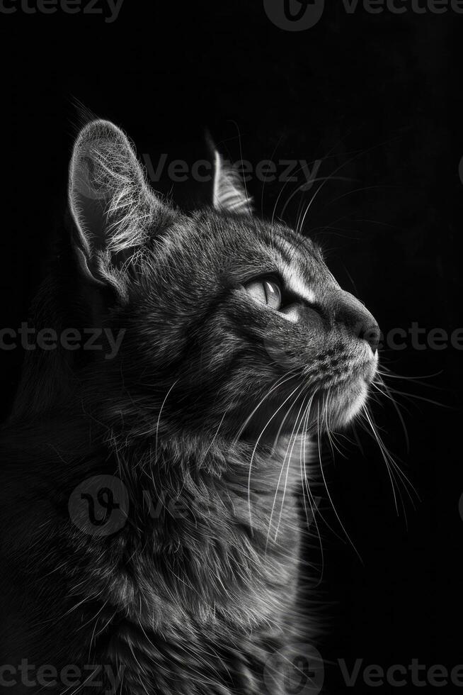 portrait studio photograph of carnivora photo