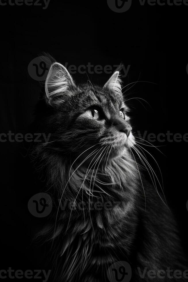 portrait studio photograph of catamount photo